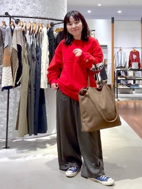 「アイテム（その他トップス）」を使った、minkey0309さん（レディース・154cm・40代）の秋コーディネート