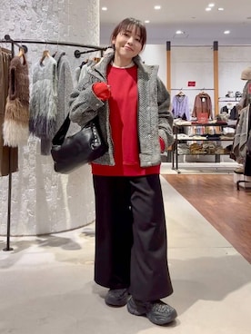 minkey0309さん(レディース・154cm)の冬コーディネート