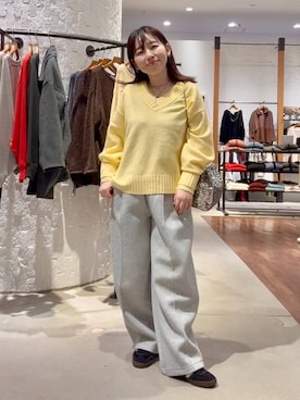 「アイテム（スウェットパンツ）」を使った、minkey0309さん（レディース・154cm・40代）の冬コーディネート