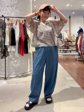 「アウトドア」｜minkey0309さん（レディース・154cm）の春コーディネート