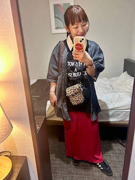 「ALAND（エーランド）のアイテム」を使った、minkey0309さん（レディース・154cm）の春コーディネート