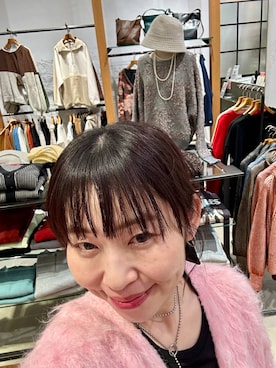 「アイテム（ヘアアクセサリー）」を使った、minkey0309さん（レディース・154cm・40代）の秋コーディネート