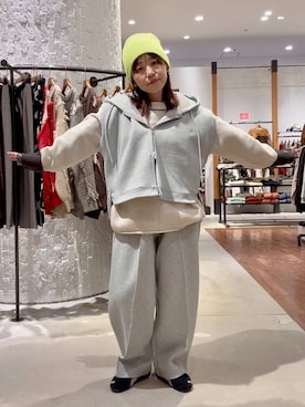 「アイテム（アクセサリー）」を使った、minkey0309さん（レディース・154cm・40代）の冬コーディネート