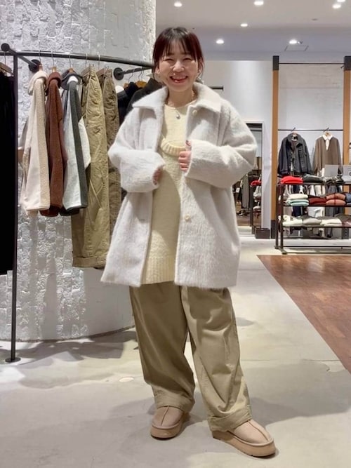 セール】シャギーミドルコート 612813（その他アウター）｜LEPSIM