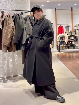 「アイテム（カーディガン/ボレロ）」を使った、minkey0309さん（レディース・154cm・40代）の秋コーディネート