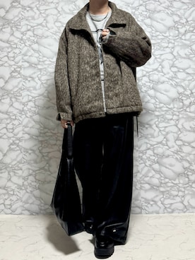 やーこん🦊︎︎︎︎︎︎︎︎︎︎︎︎☑︎さん(メンズ・172cm)の冬コーディネート