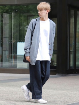 やーこん🦊︎︎︎︎︎︎︎︎︎︎︎︎☑︎さん（メンズ・172cm）の秋コーディネート