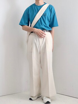 「VENCE（ヴァンス）のアイテム」を使った、やーこん🦊︎︎︎︎︎︎︎︎︎︎︎︎☑︎さん（メンズ・172cm）の夏コーディネート