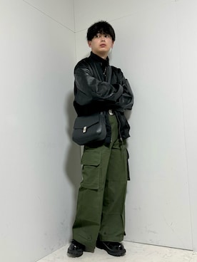 「DOOPZ（ドープス）のアイテム（シューズ）」を使った、やーこん🦊︎︎︎︎︎︎︎︎︎︎︎︎☑︎さん（メンズ・172cm）の冬コーディネート
