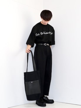 やーこん🦊︎︎︎︎︎︎︎︎︎︎︎︎☑︎さん(メンズ・172cm)の春コーディネート