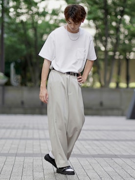 やーこん🦊︎︎︎︎︎︎︎︎︎︎︎︎☑︎さん(メンズ・172cm)の夏コーディネート