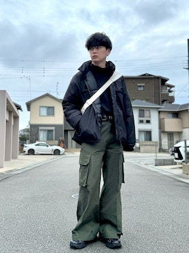「Confirm（コンファーム）のアイテム（ジャケット/アウター）」を使った、やーこん🦊︎︎︎︎︎︎︎︎︎︎︎︎☑︎さん（メンズ・172cm）の冬コーディネート