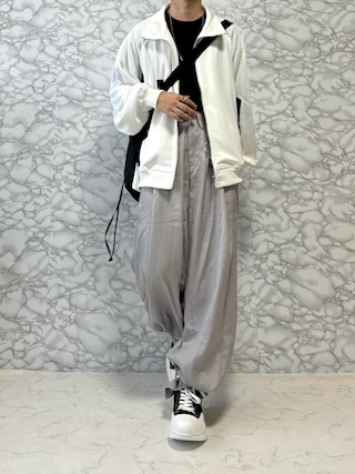 DOOPZ（ドープス）の「High neck ring zip track jacket