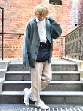 やーこん🦊︎︎︎︎︎︎︎︎︎︎︎︎☑︎さん（メンズ・172cm）の秋コーディネート