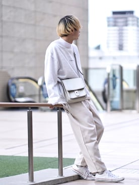 やーこん🦊︎︎︎︎︎︎︎︎︎︎︎︎☑︎さん（メンズ・172cm）の冬コーディネート