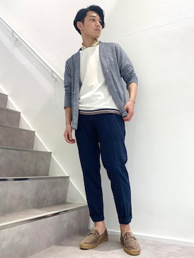 ちよのぶさん（メンズ・174cm）の夏コーディネート