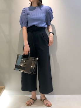 「LOWELL things（ロウェル　シングス）のアイテム」を使った、aoiさん（レディース・164cm）の夏コーディネート