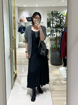 「アイテム（リング）」を使った、loungedress_kiyoさん（レディース・172cm）の秋コーディネート