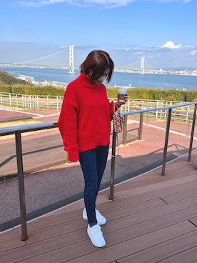 memiさん（レディース・159cm）の冬コーディネート