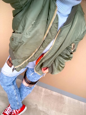 okdaaamyさん（レディース・160cm）の秋コーディネート