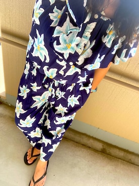 「Kahiko（カヒコ）のアイテム」を使った、okdaaamyさん（レディース・160cm）の夏コーディネート