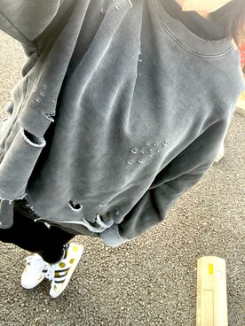 「JEREMY SCOTT（ジェレミースコット）のアイテム」を使った、okdaaamyさん（レディース・160cm）の春コーディネート