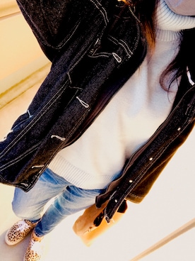 okdaaamyさん（レディース・160cm）の冬コーディネート