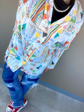 okdaaamyさん（レディース・160cm）の秋コーディネート