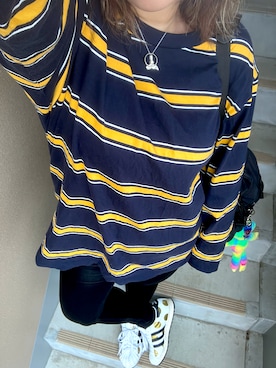 「JEREMY SCOTT（ジェレミースコット）のアイテム」を使った、okdaaamyさん（レディース・160cm）の春コーディネート