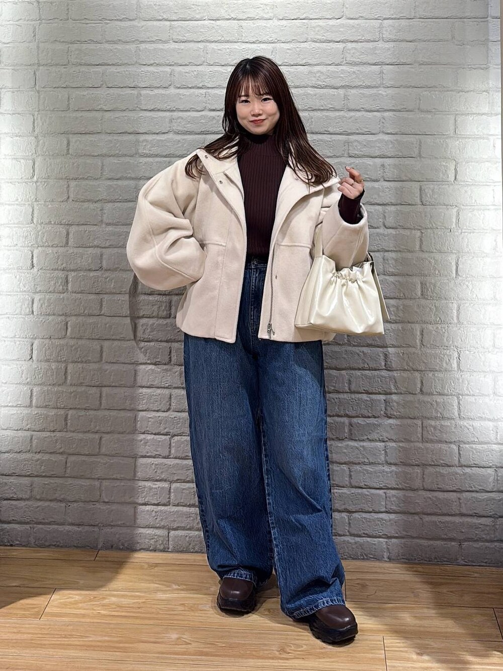 nano(LOWRYS FARM 神戸三田プレミアムアウトレット)｜LOWRYS FARMのブーツを使ったコーディネート - WEAR