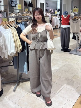 nanoさん(レディース・152cm)の春コーディネート