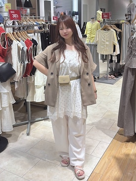 nanoさん(レディース・152cm)の夏コーディネート