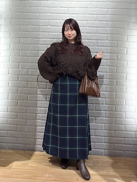 「アイテム（ポロシャツ）」を使った、nanoさん（レディース・152cm）の秋コーディネート