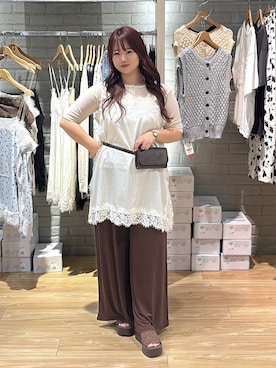 nanoさん(レディース・152cm)の夏コーディネート