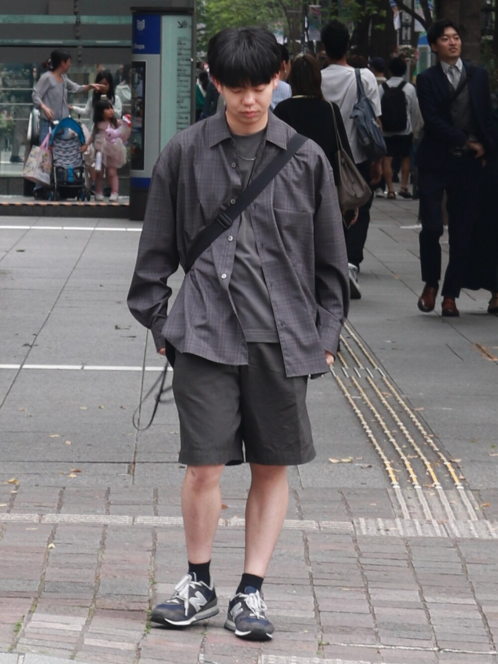 Laitoさんの「Super130s CHECK SHIRT（LIDNM）」を使ったコーディネートの1枚目の写真