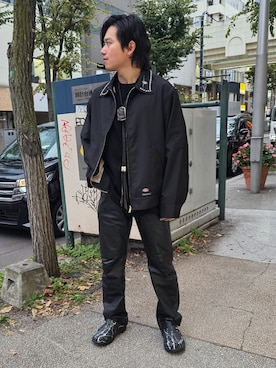 「アイテム（その他アウター）」を使った、housenさん（メンズ・168cm）の秋コーディネート