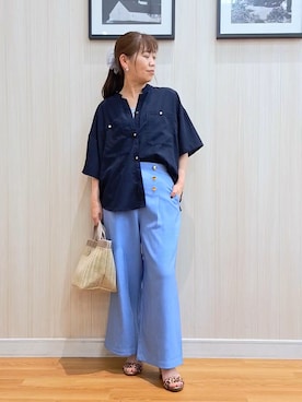 さおさん（レディース・154cm）の夏コーディネート