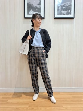 さおさん（レディース・154cm）の秋コーディネート