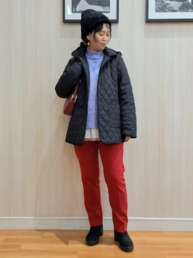 「アイテム（シューズ）」を使った、さおさん（レディース・154cm・40代）の秋コーディネート