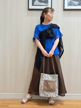 さおさん(レディース・154cm)の夏コーディネート