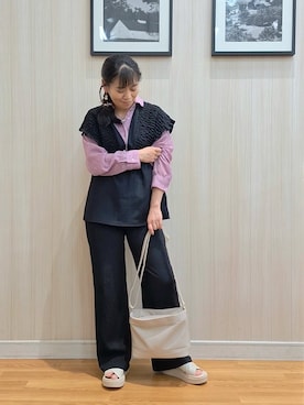 さおさん（レディース・154cm）の春コーディネート