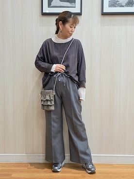 さおさん(レディース・154cm)の秋コーディネート