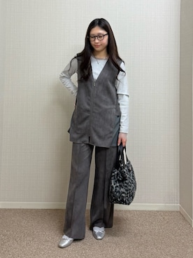 nanaさん（レディース・157cm）の冬コーディネート