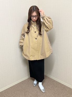 「MICO COULIER（ミコクリエ）のアイテム」を使った、nanaさん（レディース・157cm）の春コーディネート