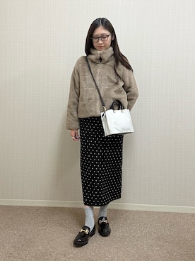 nanaさん（レディース・157cm）の冬コーディネート