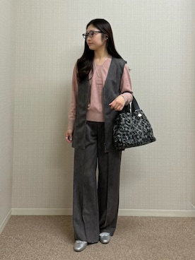 nanaさん（レディース・157cm）の冬コーディネート