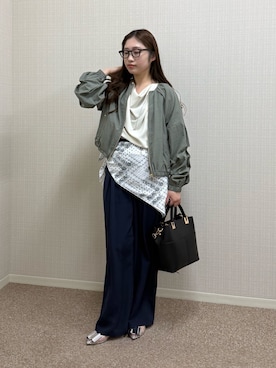 nanaさん（レディース・157cm）の春コーディネート