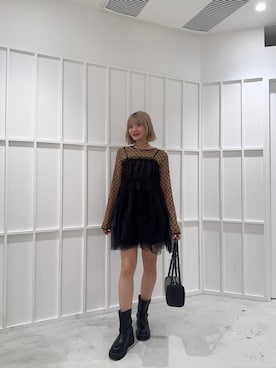 「loti（ロティ）のアイテム」を使った、natsuhoさん（レディース・163cm）の春コーディネート