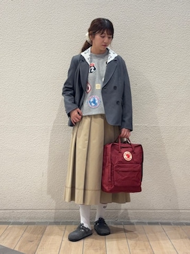 鞠子さん(レディース・158cm)の秋コーディネート