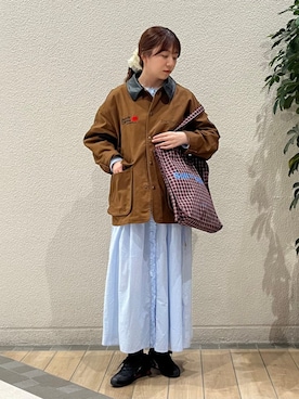 鞠子さん(レディース・158cm)の春コーディネート